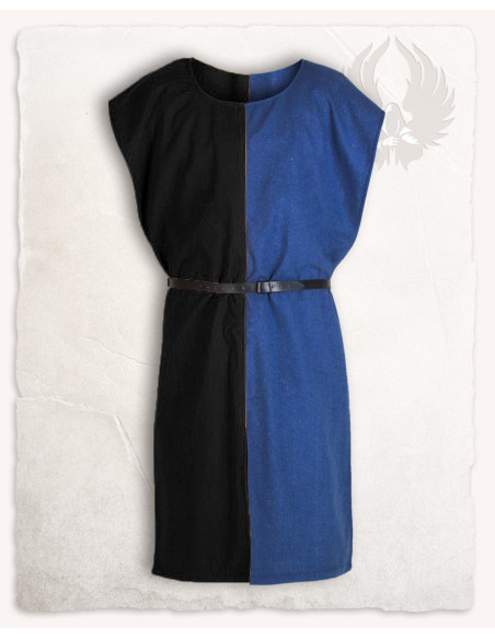 Tabardo bicolor negro-azul modelo Ignaz