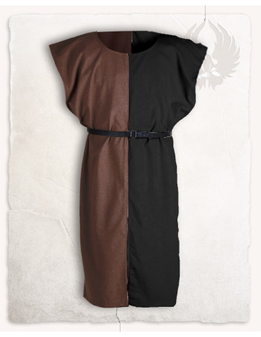 Zweifarbiger schwarzbrauner Wappenrock, Modell Ignaz