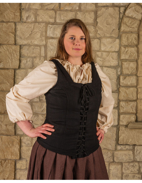 Corpiño medieval modelo Ursula de...