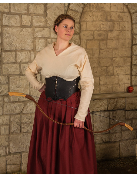 Middeleeuwse katoenen rok model Anna,...