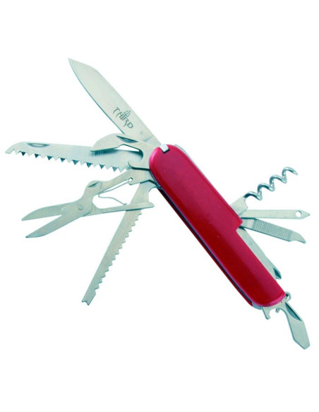 Multitool-Messer mit ABS-Griff, 11...
