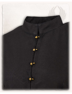 Kassandra model piratbluse, sort farve 2
