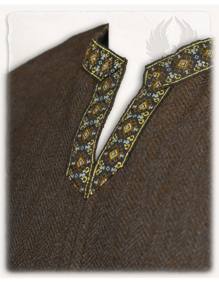 Middelaldertunika sildebensmønster...