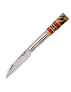 Taramundi håndlavet kniv, dekoreret buksbom (16,3 cm.)