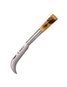 Navaja Artesanal Taramundi, punta curva, madera de boj...