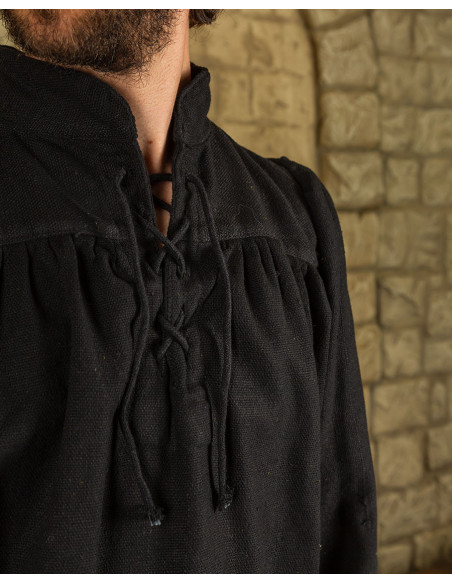 Camisa medieval de lazos modelo...