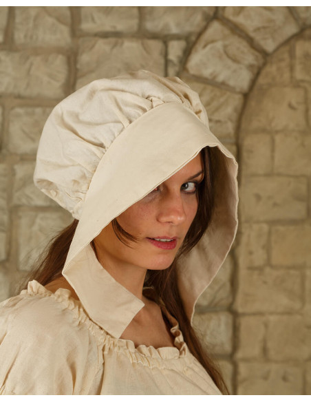 Capota medieval en algodón modelo...
