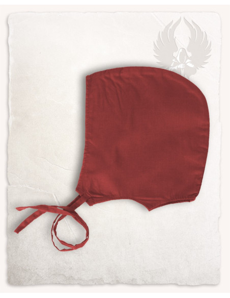 Crespina medieval roja modelo Lisbeth