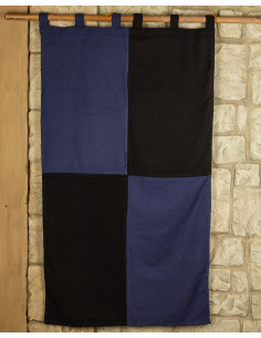 Estandarte cuartelado algodón pesado 160 x 75 cm....