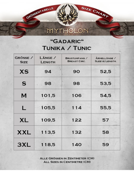 Túnica medieval en algodón negro...