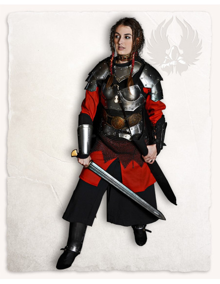 Gewatteerde middeleeuwse armbanden...