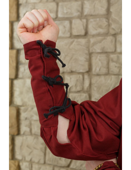 Camisa medieval de lazos modelo...