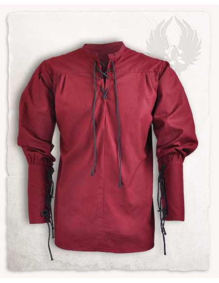 Camisa medieval de lazos modelo...