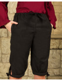 Pantalón vikingo modelo Kilian, color negro
