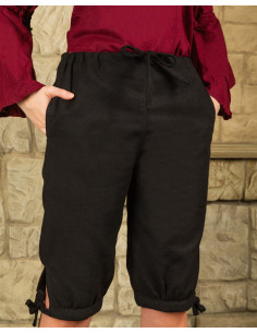 Pantalón vikingo modelo Kilian, color negro