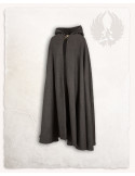 Capa medieval de lana gris modelo Gora