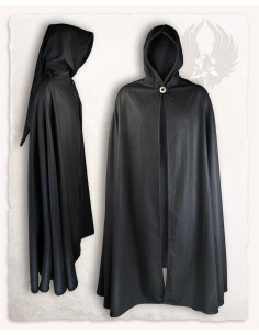 Capa medieval de lana gris modelo Gora 2