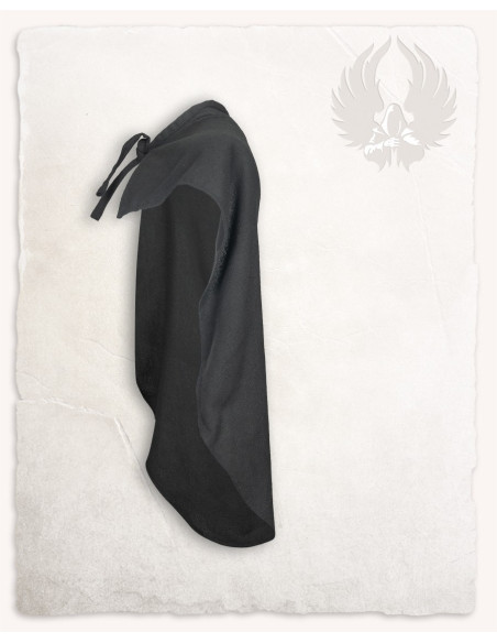 Capa en algodón negro para niños...