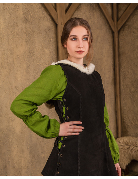 Vestido medieval con capucha modelo...