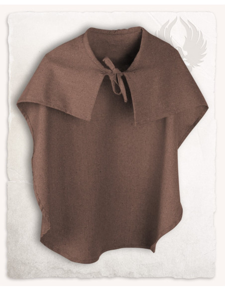 Capa en algodón marrón para niños...