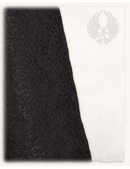 Vestido medieval burdeos-negro modelo...