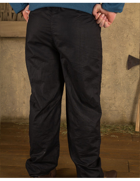 Pantalones medievales de corte recto...
