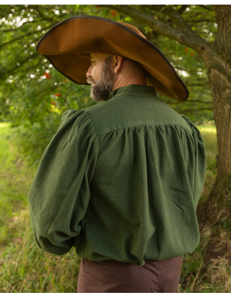 Camisa medieval de lazos modelo...