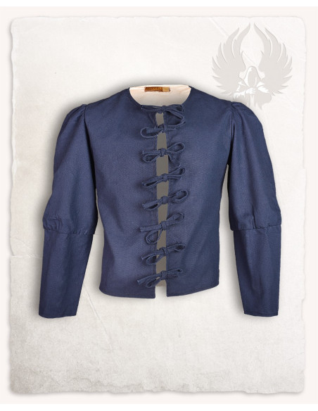 Mittelalterjacke Modell Rafael, blaue...