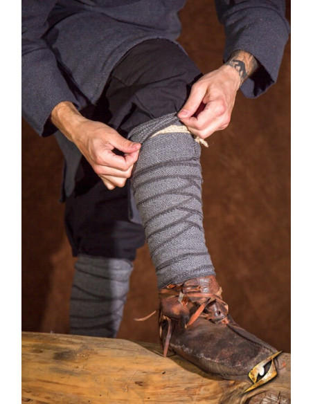 Vikingen omwikkelde winingas, kleur...