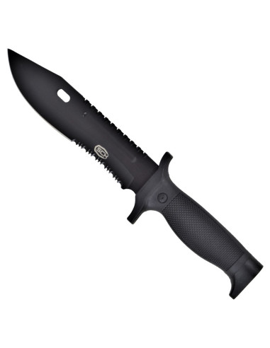 Cuchillo de caza SCK hoja acero inox. con sierra (30,5 cm.)