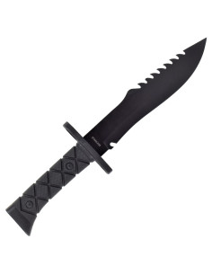 Cuchillo de caza SCK hoja acero inox. punta dentada (34 cm.) 2