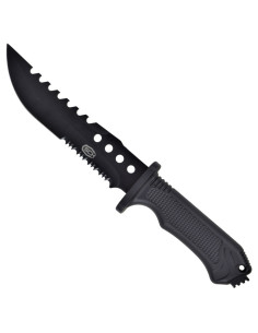 SCK jachtmes mes van roestvrij staal. met zaag (31,5 cm.)