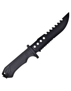 SCK jachtmes mes van roestvrij staal. met zaag (31,5 cm.) 2