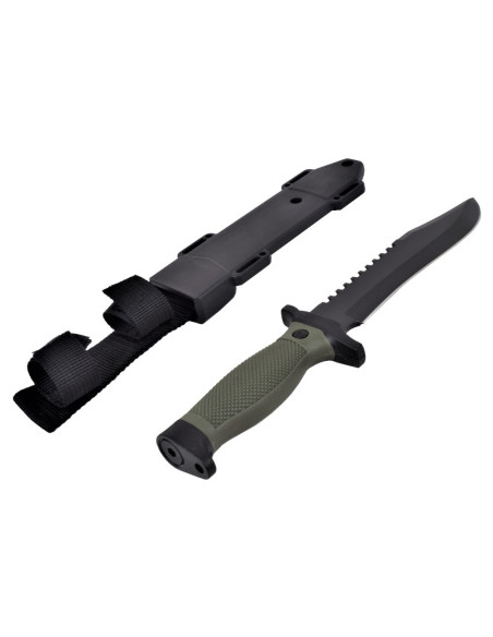 Cuchillo de caza SCK hoja acero inox....