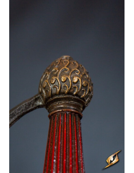 Rillet Latex-Rapierschwert mit rotem...