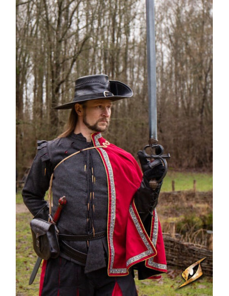 Rapier latex sværd Rillet model rødt...