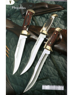 Cuchillos de caza plegables de Muela