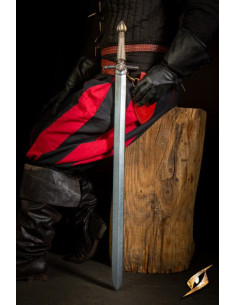 Espada medieval de látex modelo Dualist empuñadura blanco...
