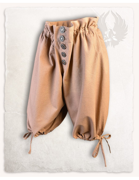 Tilly Baumwoll-Caprihose, Sandbraun