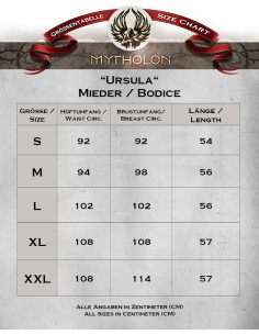 Corpiño medieval modelo Ursula de algodón burdeos 2