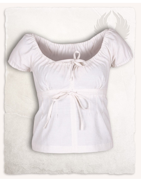 Blusa medieval modelo Claudia, color... Blusa medieval modelo Claudia, color...