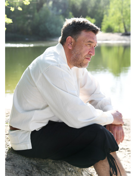 Caprihose mit Schnürsenkeln Modell...