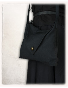 Bolsa de hombro medieval modelo Helbig, color negro 2