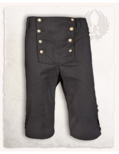 Schwarze Piratenhose aus Baumwolle, Franklin-Modell 2