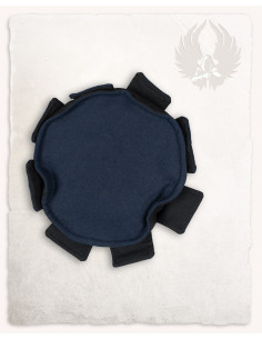 Tweekleurige middeleeuwse pet model Lorenz, blauw-zwart 2