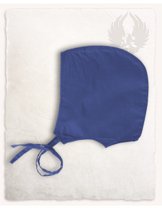 Blauwe middeleeuwse crespina model Lisbeth