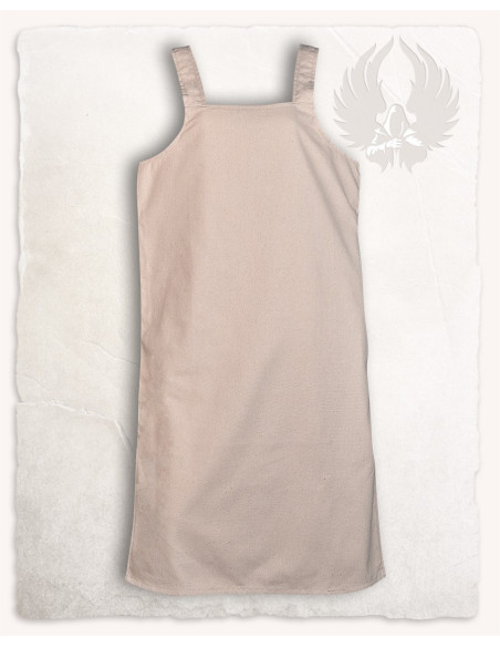 Boerenschort model Esther, creme kleur