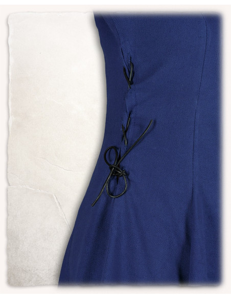 Vestido medieval en algodón premium...