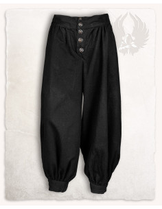 Pantalones anchos modelo Ataman - negro 2