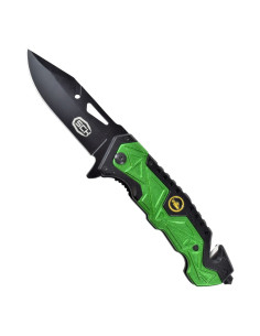 Navaja de rescate SCK verde Army (Largo 20,3 cm.)